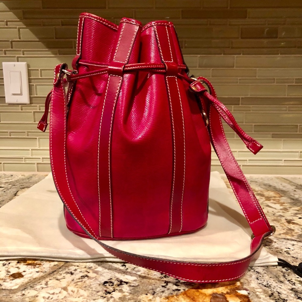 LANCEL Paris Bucket Handbag